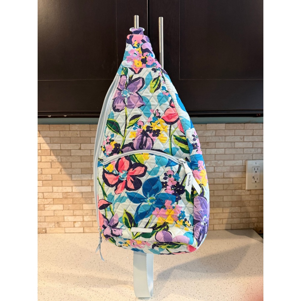 Vera Bradley Essential Sling Backpack Marian Floral
